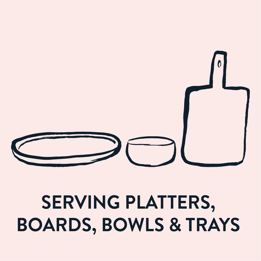 Serving Platters, Boards, Bowl