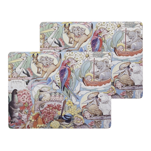 Ec10155 Ecology Large Placemats Bush Tales Set Of 2 Cwm Homewares