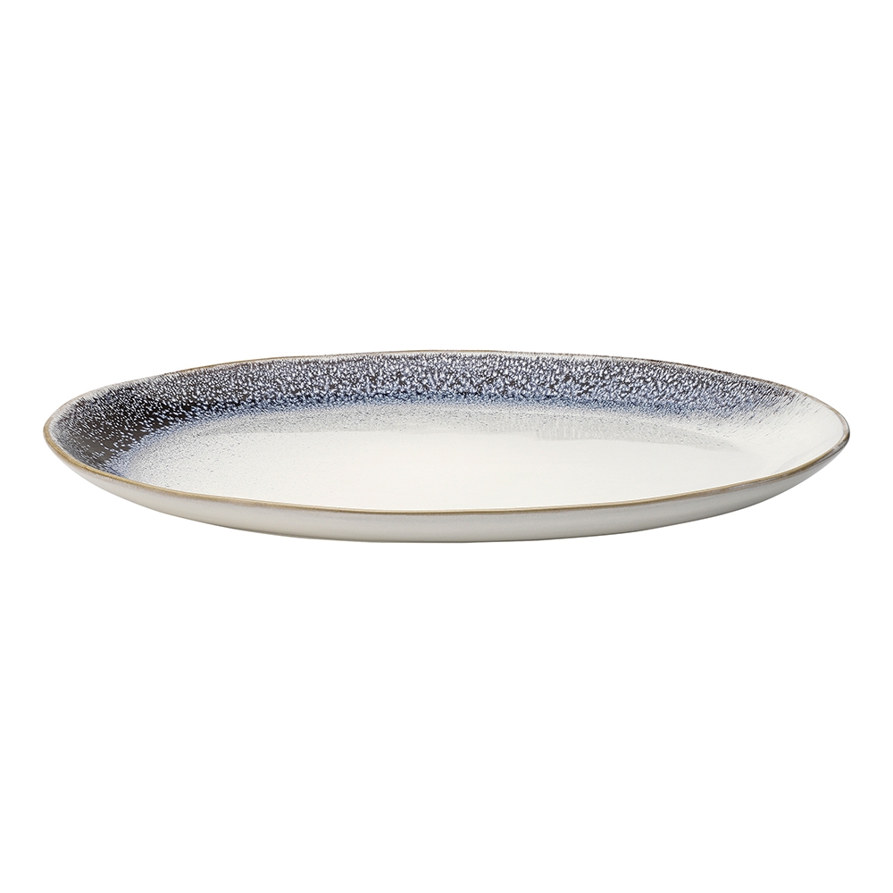 EC1908 - Ecology Atol Large Oval Platter 36cm Deep Blue - CWM Homewares